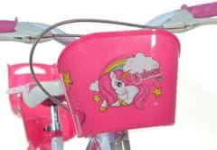 Dino bikes Otroško kolo UNICORN 16" belo