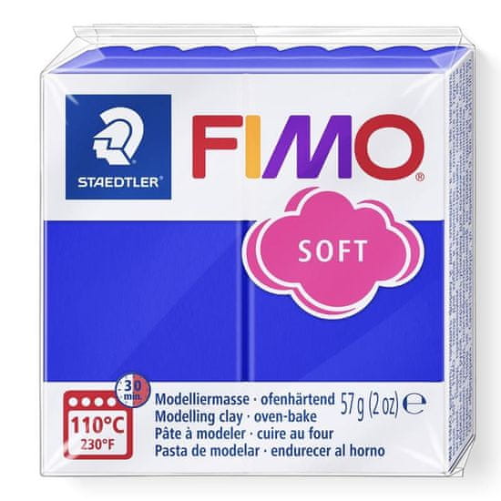 FIMO soft 57g - temno modra