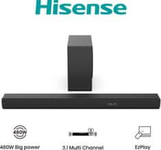 HS3100 zvočni sistem, 3.1-kanalni