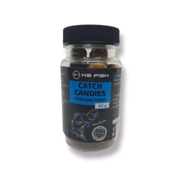 KS Fish Catch Candies 60 g citrusov