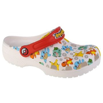 Crocs Cokle bela Pokemon Classic Kids Clog