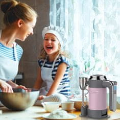 Westinghouse Retro Pink ročni mešalnik