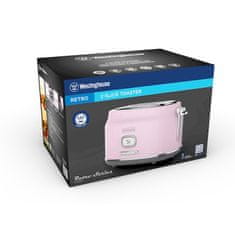 Westinghouse Retro Pink 2 Slice opekač kruha