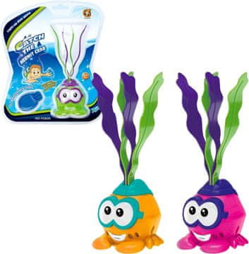 Potapljajoča se rakovica s svetlobo