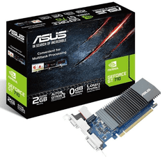 ASUS GeForce GT 710 grafična kartica, 2GB, GDDR5, PCIe 2.0, 1xD-SUB, 1xDVI-D, 1xHDMI (90YV0ALA-M0NA00)