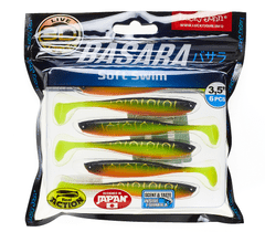 LUCKY JOHN 3D Basara Soft Swim 3,5" barva PG05 - 6 kosov