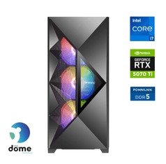 Anni Gamer Extreme namizi računalnik, i7-14700F, 32GB, SSD2TB, RTX5070 Ti, FreeDOS