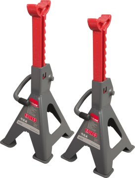 Proline nosilec za avtomobile Proline, 3T, višina 280-420 mm, 2 kosa, hitro nastavljanje višine, primerne za varno podporo vozilom.