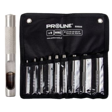 Proline 32020 Komplet usnjenih izvrtalnikov, 9 kosov, 2,5–10 mm, Proline