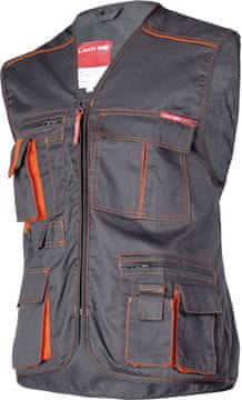 LAHTI PRO Allton zaščitna brezrokavnik L, LahtiPro, 8 žepov, moderna zasnova, kakovosten material, CE certifikat, EN 340 standard.