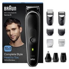 Braun Večnamenski prirezovalnik serije 5 MGK5440 10 v 1