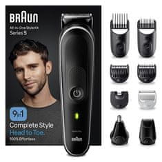 Braun Večnamenski prirezovalnik serije 5 MGK5420 9 v 1