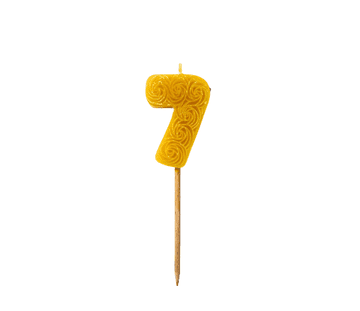 2BEES®️ Rojstnodnevna svečka številka 7 - vrtnice