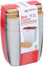 Alpina Alpina ED-225149 set za shranjevanje 3 kosi 1 liter