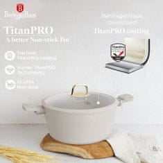 Berlingerhaus Komplet posode s titanovo prevleko BH-8081 15 pcs Sahara Collection
