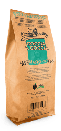 Goccia a Goccia Kava v zrnu, Audace 100%, Arabica, 1 kg
