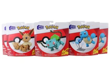 Mega Brands MEGA Construx Sestavite in prikažite svoje Pokemone GKY95