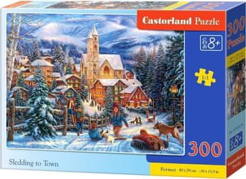 Castorland Puzzle Sankanje v mestu 300 kosov