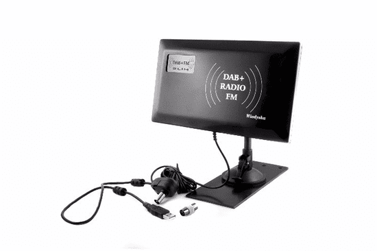 LP FM+DAB SLIM radijska antena Wiedyska