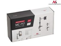 Maclean MC-717 44495 Namizni nosilec za LCD monitor 8kg max vesa 100x100 aluminij