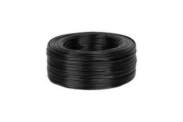 LP Kabel 2 x RCA-3mm črn