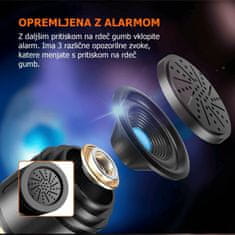 Superfire LED svetilka ročna solarna D30