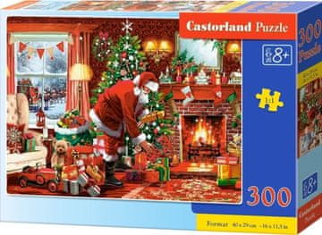Castorland Puzzle Božičkova posebna pošiljka 300 kosov