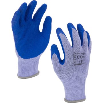slomart L210209W Varnostne rokavice s premazom iz lateksa, 12 parov, velikost 9, LahtiPro