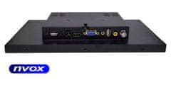 slomart Monitor LED z odprtim okvirjem na dotik 12 palcev z vhodom VGA HDMI BNC... (NVOX OP1211T)