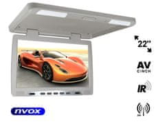 slomart Stropni LCD monitor 22 palcev LED IR FM VGA... (NVOX RF2289 GR)