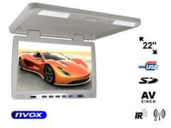 slomart Stropni LCD monitor 22 palcev LED USB SD IR FM... (NVOX RF2289U GR)