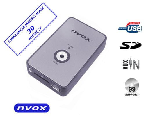 slomart Emulator digitalnega menjalnika MP3 USB SD BMW 10PIN... (NVOX NV1080A BMW 10PIN)