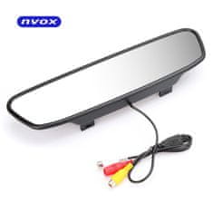 slomart Avtomobilski monitor za vzvratno vožnjo LCD 5-palčni LED v vzvratnem ogledalu AV 12V.... (NVOX NW5005M)