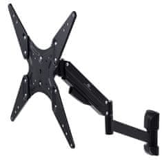 Maclean Maclean držalo za TV, za TV ali monitor, plinska vzmet, 2 ročici, nastavitev višine 25 cm, 32"-55", 22 kg, črno, M
