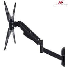 Maclean Maclean držalo za TV, za TV ali monitor, plinska vzmet, 2 ročici, nastavitev višine 25 cm, 32"-55", 22 kg, črno, M