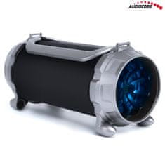 AUDIOCORE Audiocore Bluetooth bazooka zvočnik, FM radio, microSD kartica, črna, 100W moč, 2000mAh, AC890