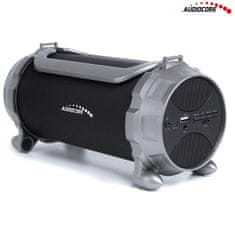 AUDIOCORE Audiocore Bluetooth bazooka zvočnik, FM radio, microSD kartica, črna, 100W moč, 2000mAh, AC890