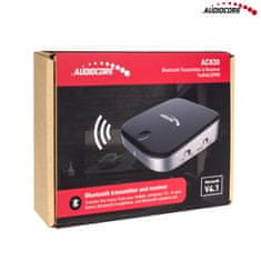 AUDIOCORE Adapter bluetooth 2 w 1 oddajnik sprejemnik Audiocore AC830 - Apt-X Spdif - Chipset CSR BC8670