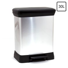 Curver Curver Deco Bin 30L metaliziran koš za odpadke