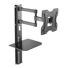 Maclean Maclean Držalo za TV s polico za DVD, vesa 200x200 , 23"-42", 30 kg, MC-771