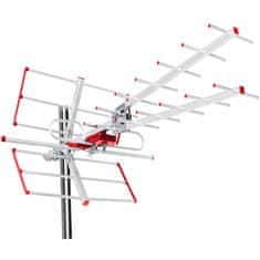 Maclean Maclean DVB-T/T2 HEVC TV antena, pasivna, zunanja kombinirana, Lte filter, UHF/VHF max 100dB?V, MCTV-855