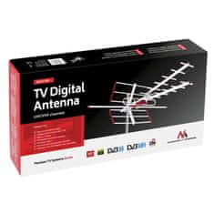 Maclean Maclean DVB-T/T2 HEVC TV antena, pasivna, zunanja kombinirana, Lte filter, UHF/VHF max 100dB?V, MCTV-855