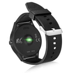 NanoRS Pametna ura pametna ura RS100 NanoRS bluetooth pedometer monitor spanja monitor srčnega utripa črna