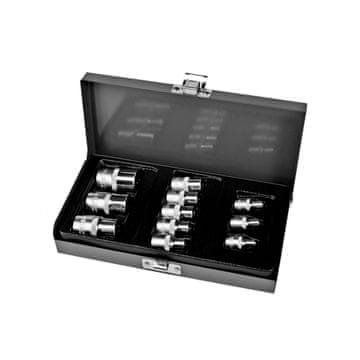 Proline Set.11 kosov cv vtičnic s torx vtičnico: 1/2-3/8-1/4'', e4-20 proline