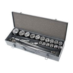 Proline Komplet 21 kosov 3/4" vtičnic, 19-50 mm proline