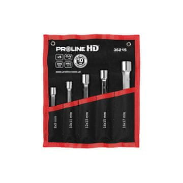 Proline Ključi za cevi 5 kosov (8x9-16x17 mm), cv, proline "hd"