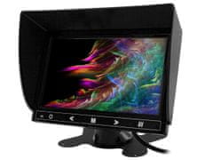 slomart Avtomobilski ali prostostoječi 7-palčni monitor LCD HD AV s podporo za do 2 kameri 4PIN 12V.... (NVOX