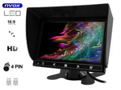 slomart Avtomobilski ali prostostoječi 7-palčni monitor LCD HD AV s podporo za do 2 kameri 4PIN 12V.... (NVOX