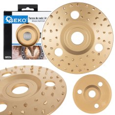 GEKO Disk za korekcijo kopit in krempljev 125 mm - srednje zrnat (50)