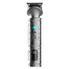 Cecotec Zastřihovač , 4458, PrecisionCare Samurai Profiling, vlasů a vousů, keramické čepele, 6500 ot./min., 4 vodící hřebeny, 2000 mAh lithiová baterie